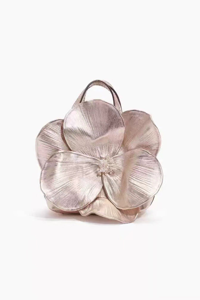 Bolsa Floral de Couro Sintético – Elegância e Estilo