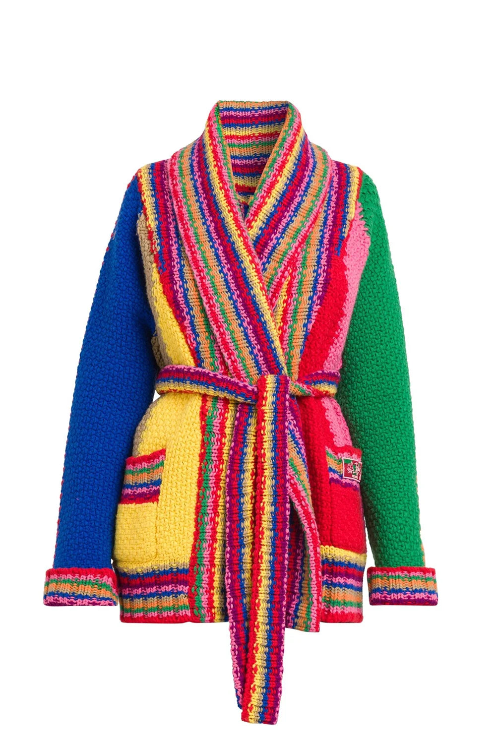 Cardigan Listrado Mosaico