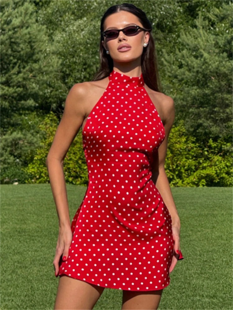 Vestido Curto Bolinhas - Nivea