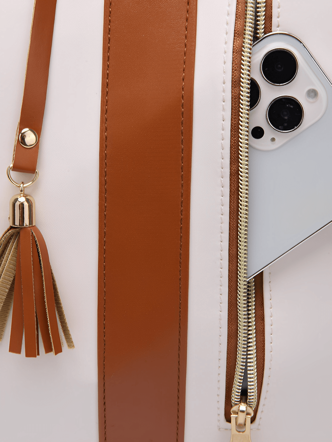 Bolsa Mala Feminina Para Viagem em Couro PU Multifuncional Dobrável – Angela