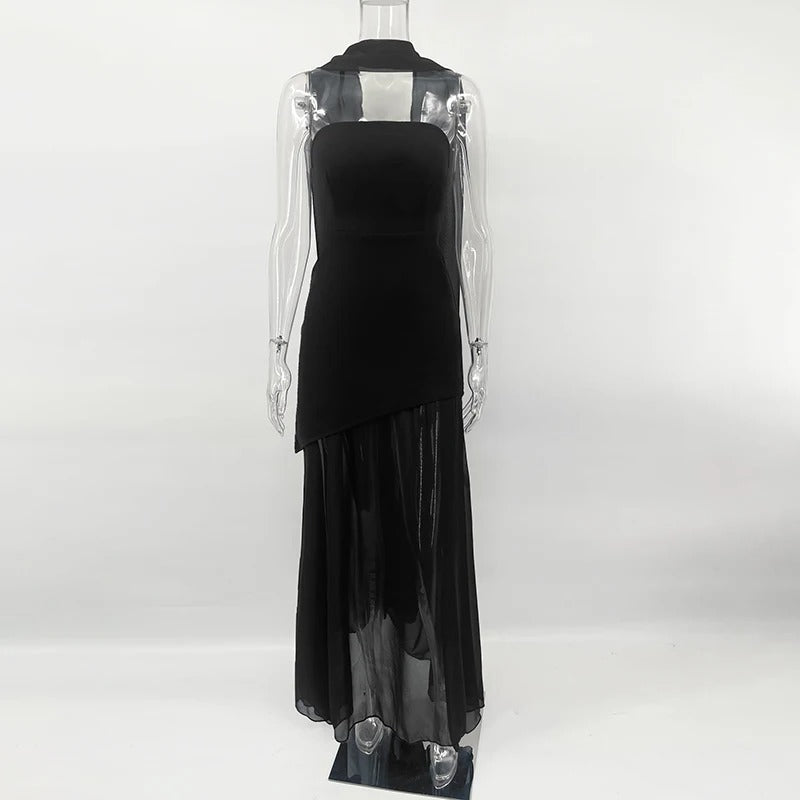 Vestido Feminino Elegante Longo - Donna