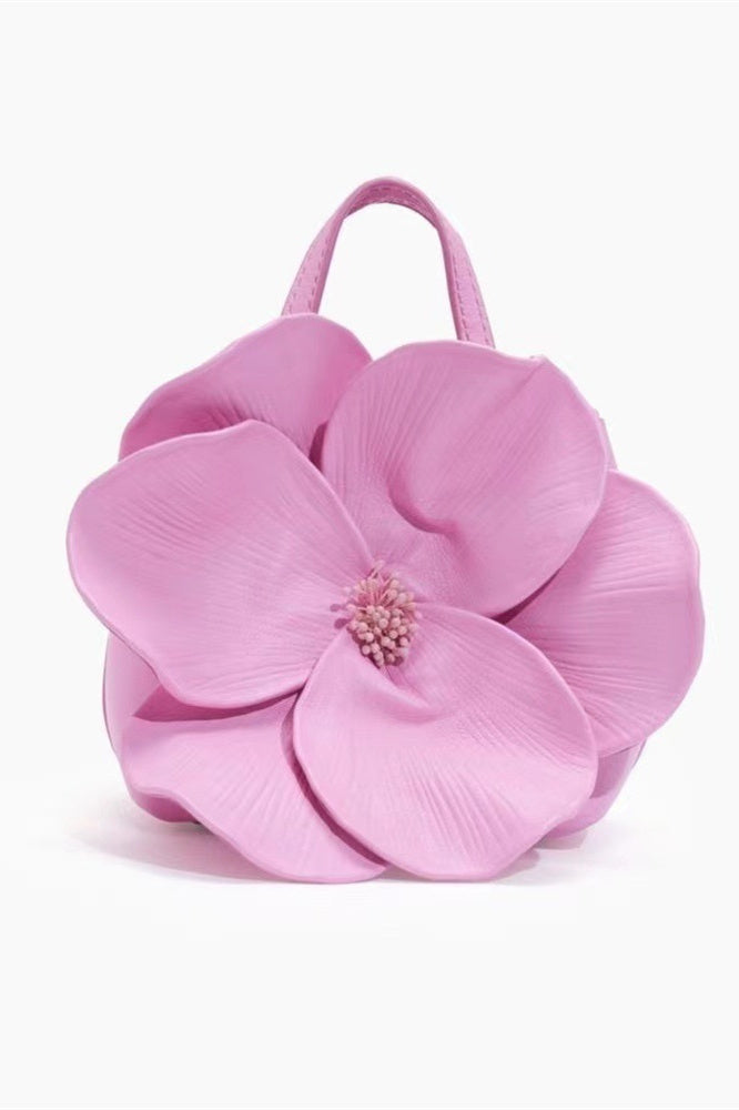 Bolsa Floral de Couro Sintético – Elegância e Estilo