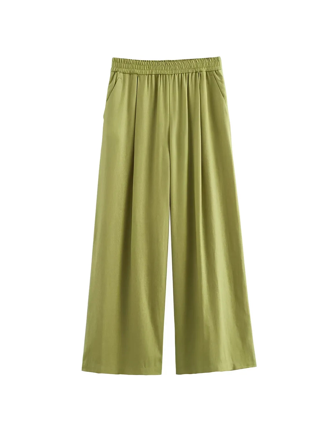 Conjunto Feminino Camisa Manga Longa com Botões e Calça Pantalona - Daniela