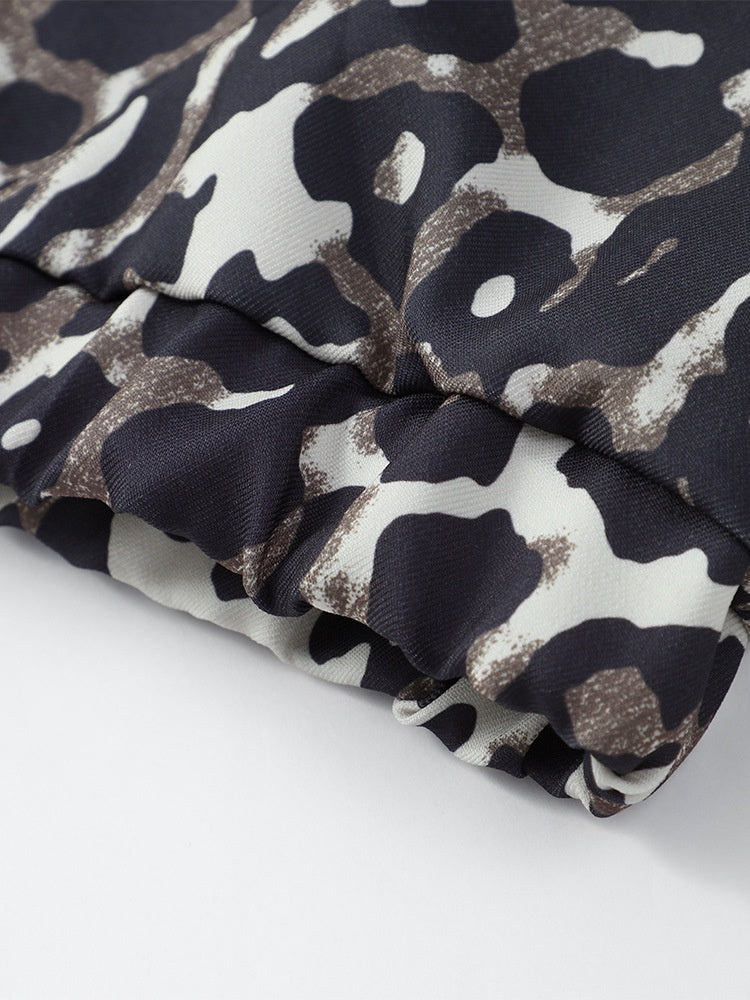 Jaqueta Casual com Estampa Animal Print - Leopard