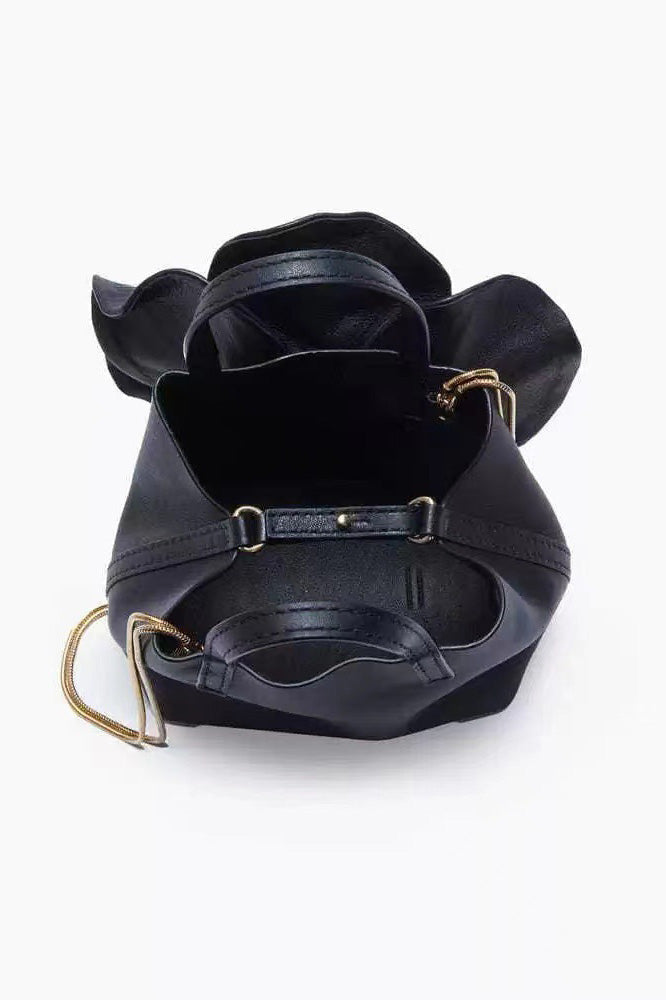 Bolsa Floral de Couro Sintético – Elegância e Estilo