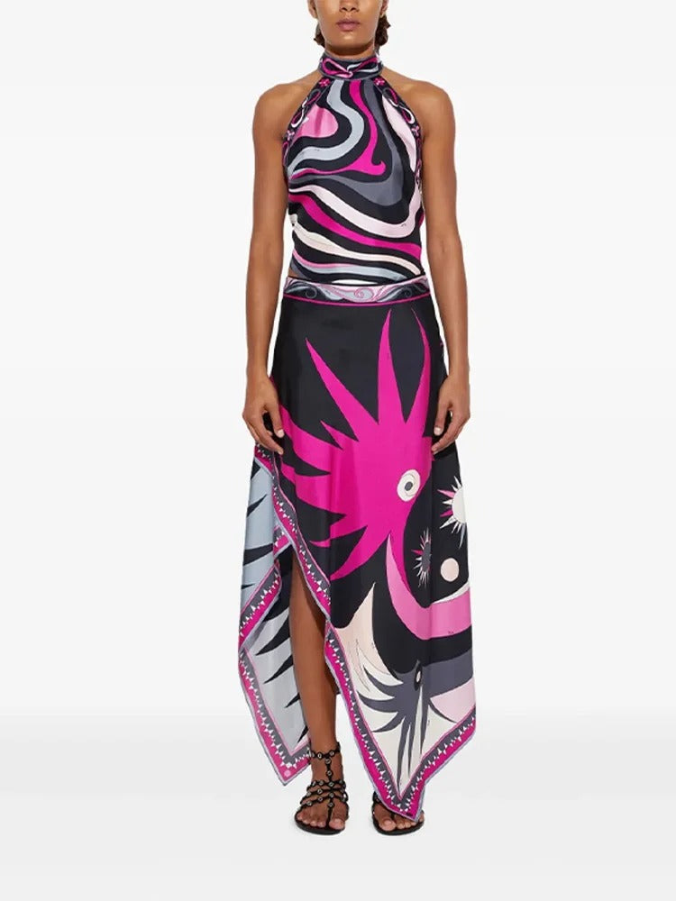 Conjunto Feminino Elegante Top Blusa – Mariane