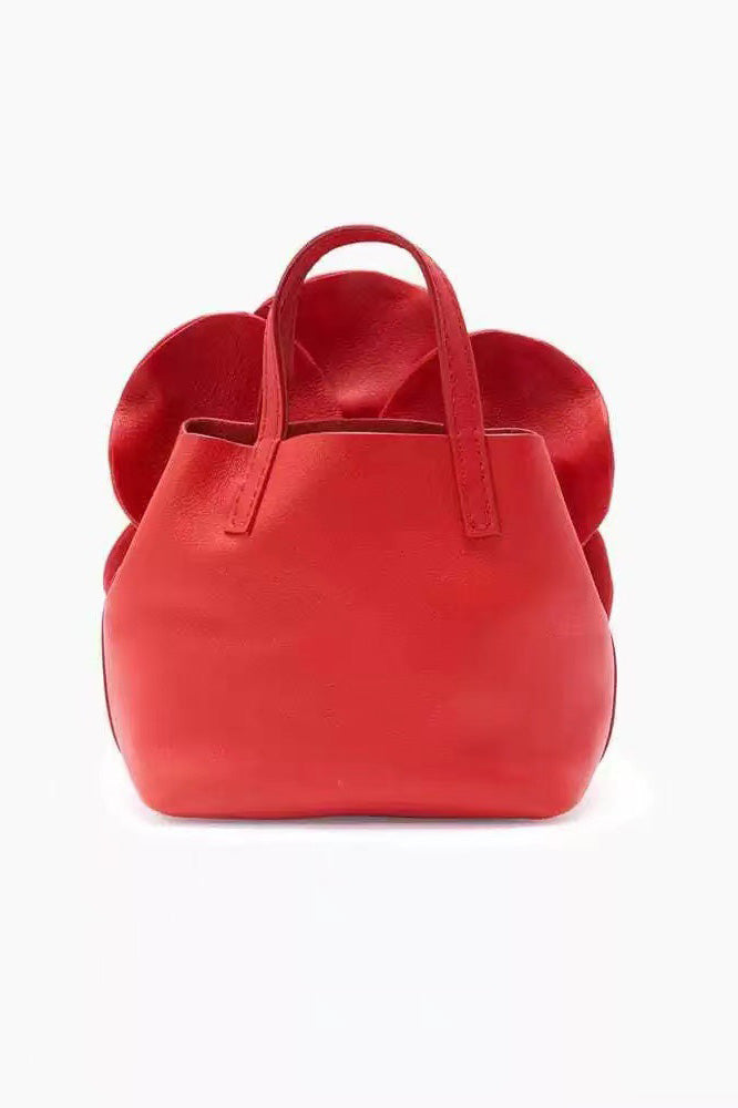 Bolsa Floral de Couro Sintético – Elegância e Estilo