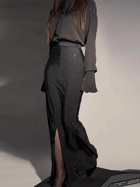 Conjunto Brilho Saia Blusa - Shai