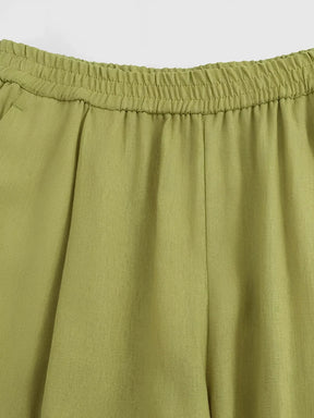 Conjunto Feminino Camisa Manga Longa com Botões e Calça Pantalona - Daniela