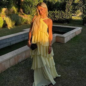 Vestido Feminino Elegante Babado - Catarina