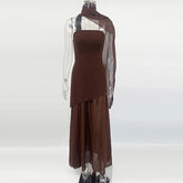 Vestido Feminino Elegante Longo - Donna