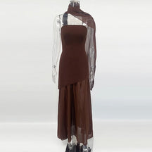 Vestido Feminino Elegante Longo - Donna