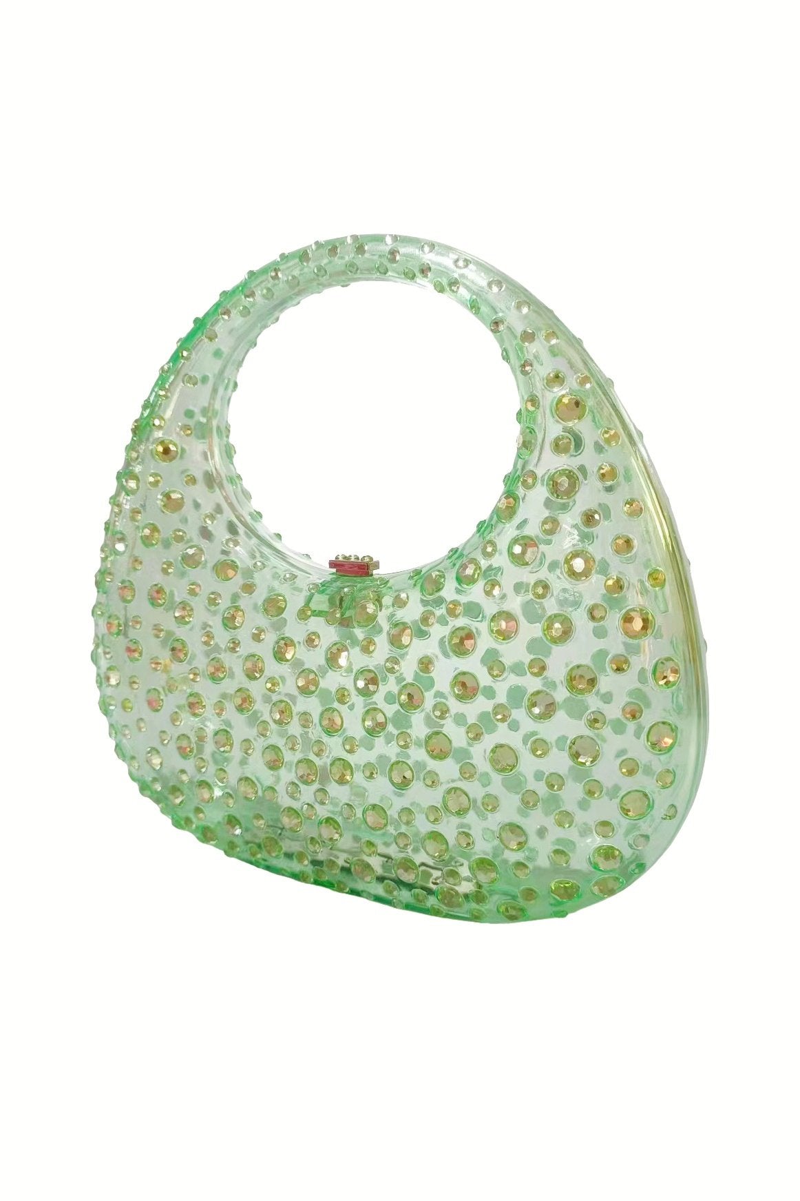 Clutch Brilho de Diamante – Acrílico Glamour