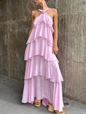 Vestido Feminino Elegante Babado - Catarina