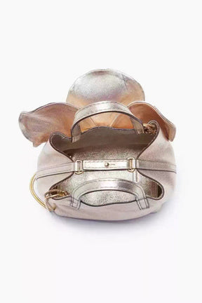 Bolsa Floral de Couro Sintético – Elegância e Estilo