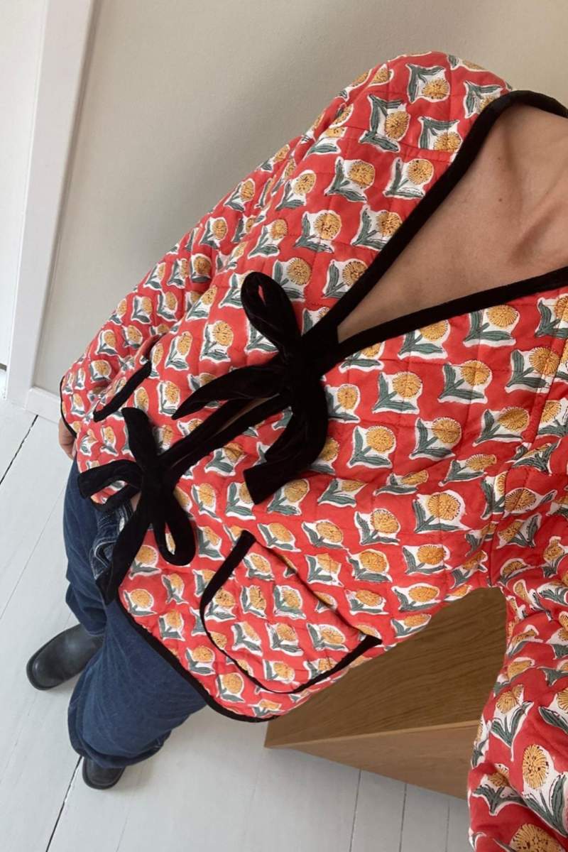 Jaqueta de Algodão Suvanna – Blood Orange