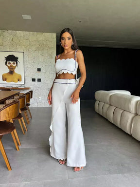 Conjunto Top Calça Verão - Vivian