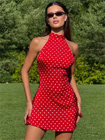 Vestido Curto Bolinhas - Nivea