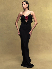 Vestido Feminino Elegante Bolinhas Rosa - Jade