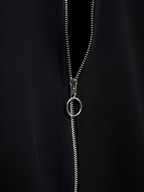 Conjunto Feminino Casual Esportivo com Jaqueta de Zíper e Calça com Listras Brancas Laterais  – Fernanda