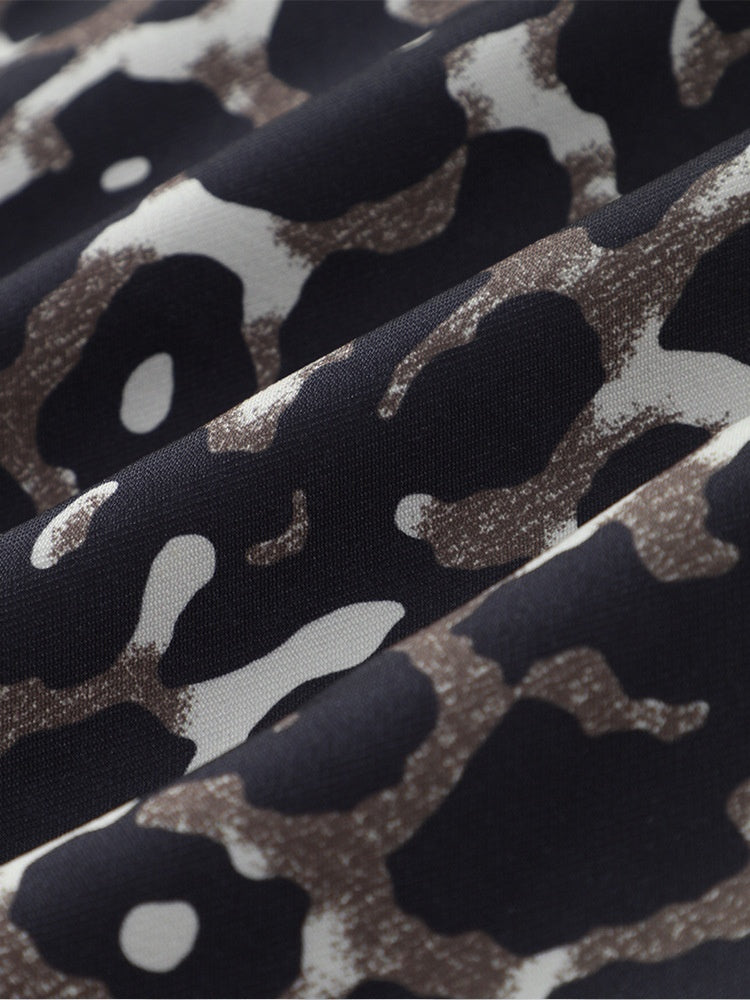 Jaqueta Casual com Estampa Animal Print - Leopard