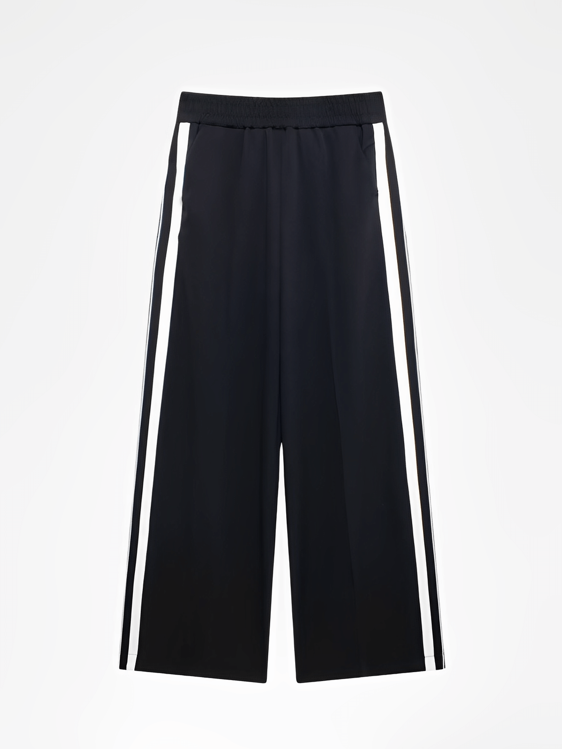 Conjunto Feminino Casual Esportivo com Jaqueta de Zíper e Calça com Listras Brancas Laterais  – Fernanda