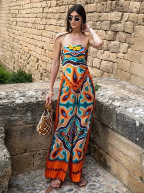 Conjunto Top Calça Floral - Agatha