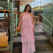 Vestido Feminino Elegante Babado - Catarina