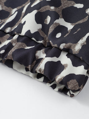 Jaqueta Casual com Estampa Animal Print - Leopard