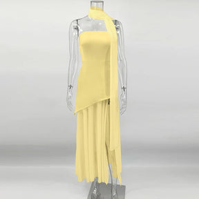 Vestido Feminino Elegante Longo - Donna