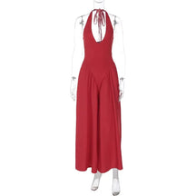 Vestido Feminino Elegante Eudora – Longo Decote Profundo e Costas Nuas