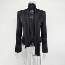 Conjunto Tulipa 3 Peças Feminino Elegante com Blazer e Vestido Curto