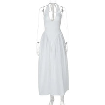 Vestido Feminino Elegante Eudora – Longo Decote Profundo e Costas Nuas