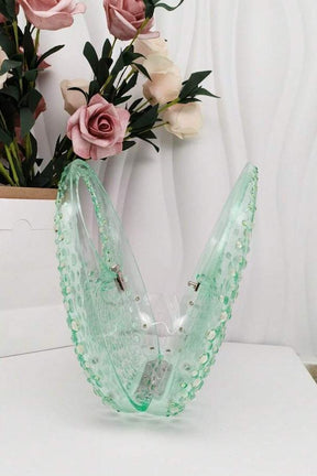 Clutch Brilho de Diamante – Acrílico Glamour