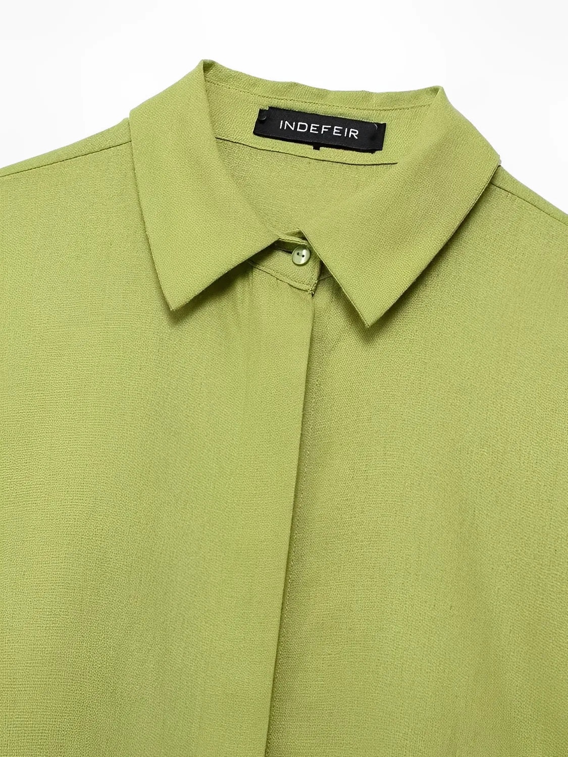 Conjunto Feminino Camisa Manga Longa com Botões e Calça Pantalona - Daniela