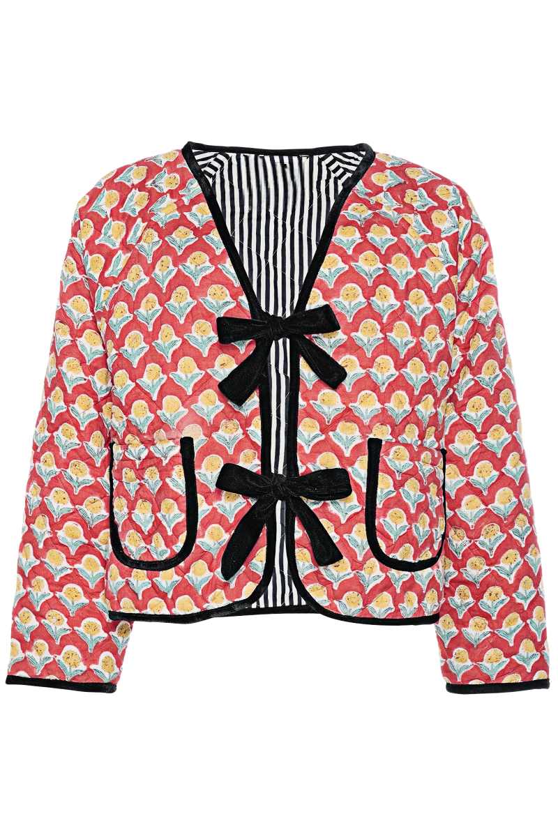 Jaqueta de Algodão Suvanna – Blood Orange