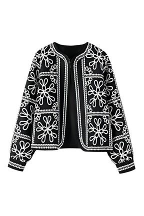 Jaqueta Saranova Color-blocked de Algodão