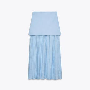 Conjunto Blusa Saia Plissada - Glícia