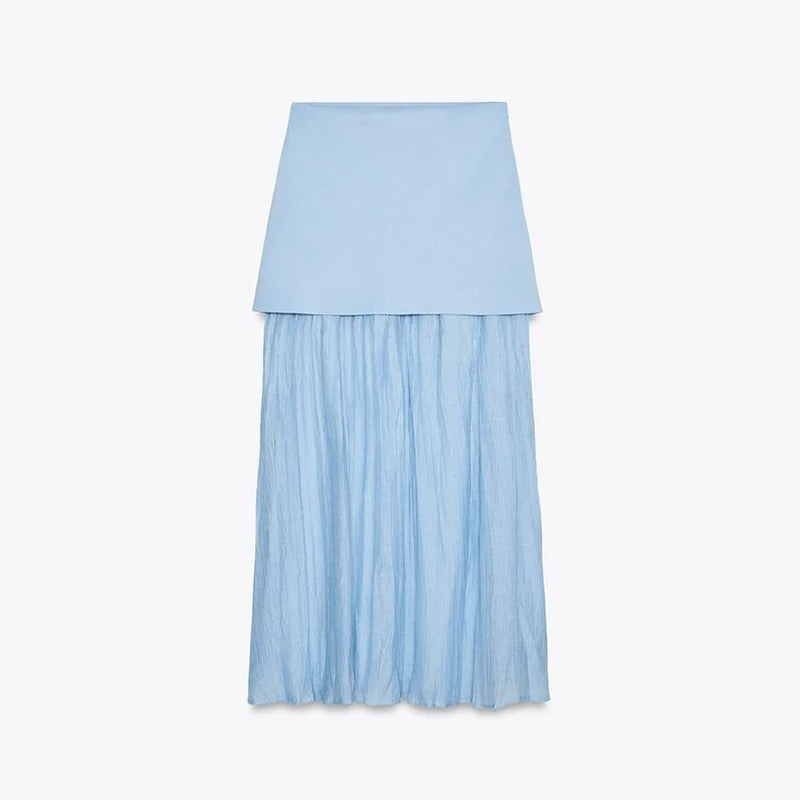 Conjunto Blusa Saia Plissada - Glícia