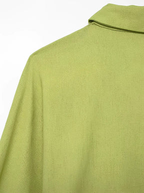 Conjunto Feminino Camisa Manga Longa com Botões e Calça Pantalona - Daniela