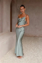 Vestido Longo Sofia – Verde Claro