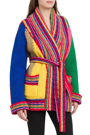 Cardigan Listrado Mosaico