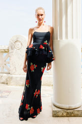 Conjunto Feminino Elegante Flores - Arena